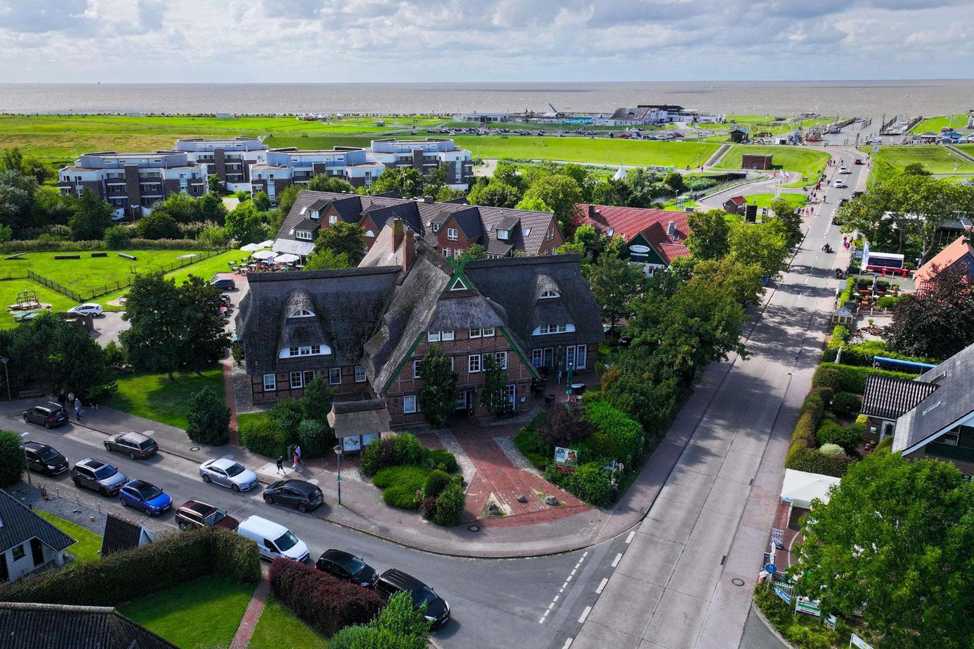 Cuxlandhotel Doppelzimmer 117 Dorumer Neufeld Bagian luar foto